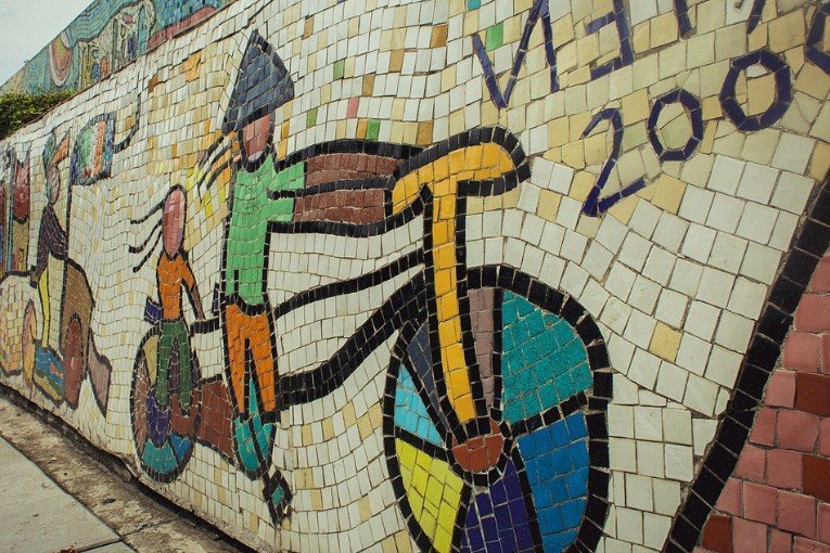 Hanoi Ceramic Mosaic Mural